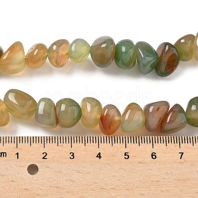 Natural Agate Beads Strands X-G-H295-B01-17-1