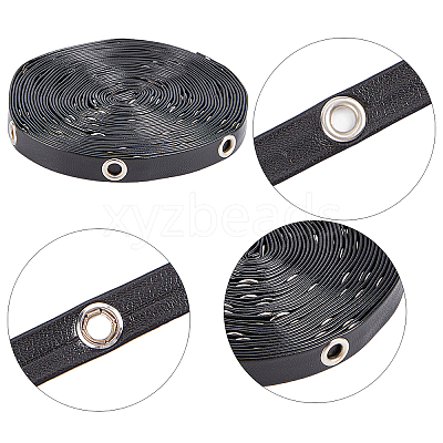 Flat Imitation Leather Cord WL-GF0001-11A-02-1