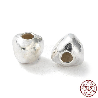 925 Sterling Silver Bead STER-H106-04S-1