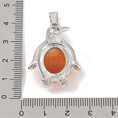 Natural Carnelian Pendants G-A224-02P-07-1