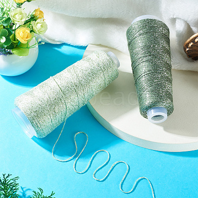 2 Rolls 2 Colors Cotton Cord OCOR-TA0003-47D-1