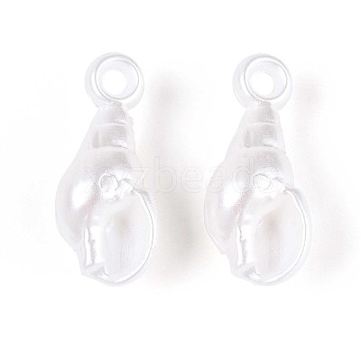 ABS Plastic Imitation Pearl Pendants KY-T041-07-1
