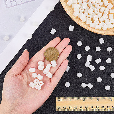 100Pcs PP Plastic Nuts FIND-CP0003-31-1