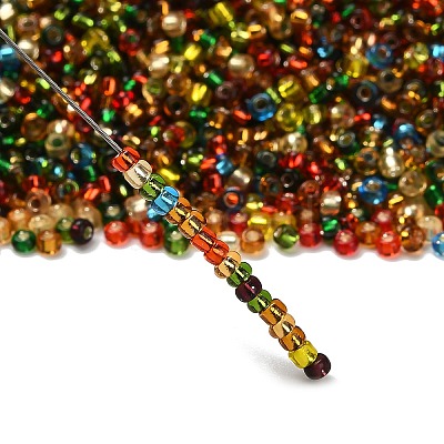 12/0 Grade A Round Glass Seed Beads SEED-Q007-FM-1