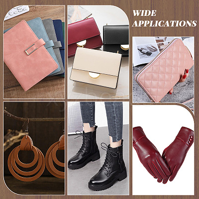 PVC Imitation Leather Fabric AJEW-WH20006-451B-1