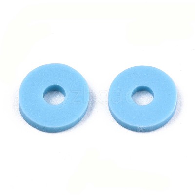 Handmade Polymer Clay Beads CLAY-Q251-8.0mm-69-1