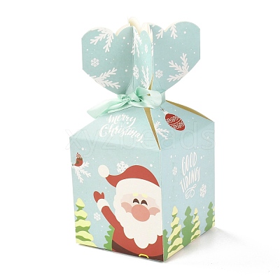 Christmas Theme Paper Fold Gift Boxes CON-G012-03D-1