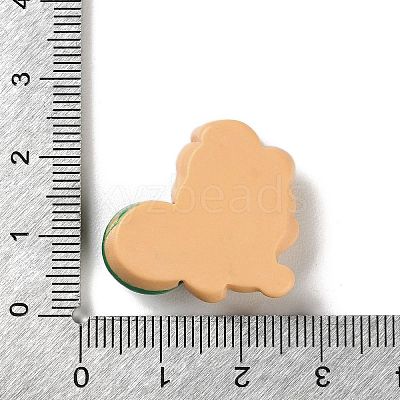 Christmas Theme Opaque Resin Cabochons RESI-F053-B08-1