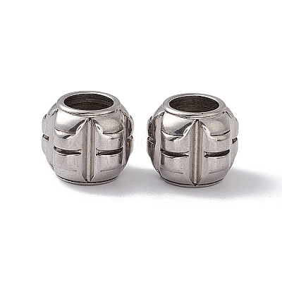 Tarnish Resistant 304 Stainless Steel Beads STAS-E039-9A-1