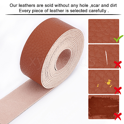 PU Leather Fabric Plain Lychee Fabric AJEW-WH0034-89B-03-1