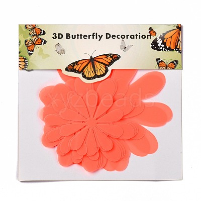 3D Plastic Luminous Wall Stickers DIY-F077-06D-1