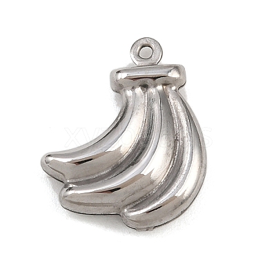 Fruit 304 Stainless Steel Pendants STAS-P418-03D-P-1