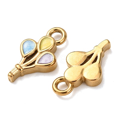 304 Stainless Steel Pendants STAS-N129-02G-1