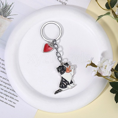 Animal Theme Alloy Keychain KEYC-SZC0007-01L-1