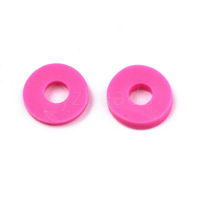 Handmade Polymer Clay Beads CLAY-Q251-6.0mm-60-1
