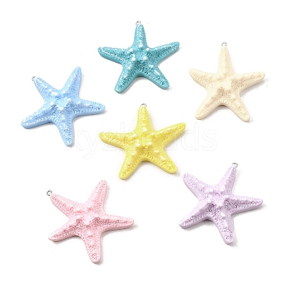 Opaque Resin Big Pendants X-CRES-D313-01P-1