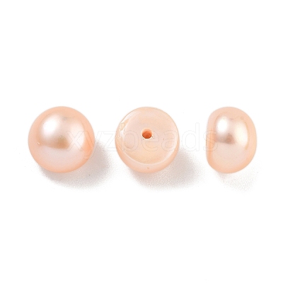 Grade 6A Natural Cultured Freshwater Pearl Beads PEAR-N018-6A-7580B-1