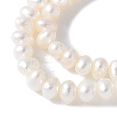 Natural Cultured Freshwater Pearl Beads Strands PEAR-I007-07K-05-1