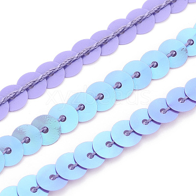 Lt.Purple With AB Color Paillette/Sequins Roll X-BS24Y-1