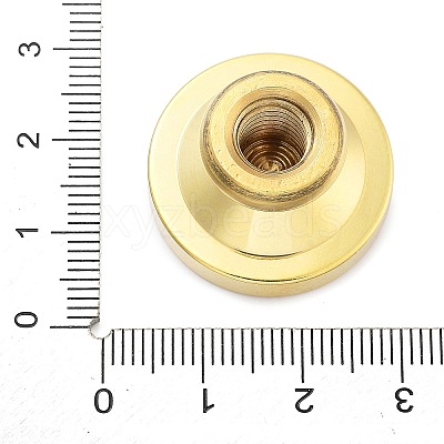 Golden Tone Wax Seal Brass Stamp Heads STAM-P002-01G-09-1