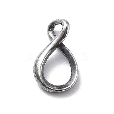 925 Sterling Silver Infinity Linking Rings STER-R001-05S-1