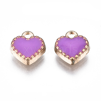 Alloy Enamel Charms X-ENAM-Q033-51H-1