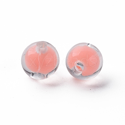Transparent Acrylic Beads TACR-S152-15A-1