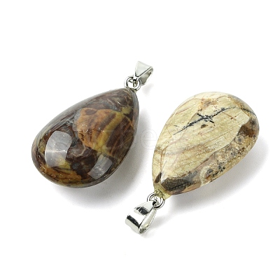 Natural Agate Pendants GG-K002-09M-1