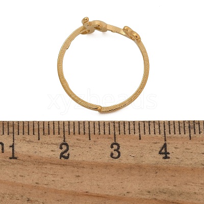 304 Stainless Steel Cuff Rings for Women RJEW-D285-01G-D-1