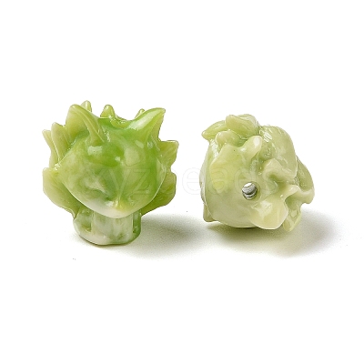 Opaque Epoxy Resin Beads RESI-I046-05A-1