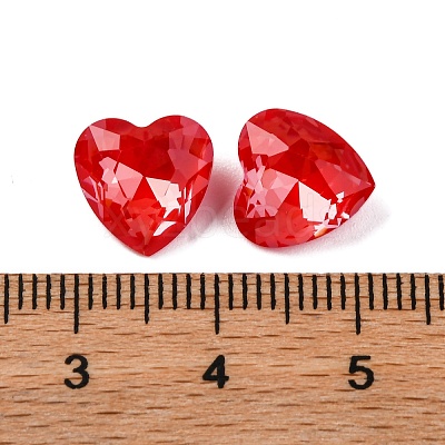 Glass Rhinestone Cabochons RGLA-A026-09B-227DE-1