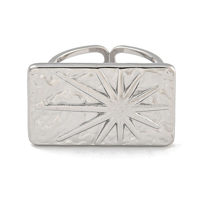 304 Stainless Steel Ring for Women RJEW-U014-18P-1