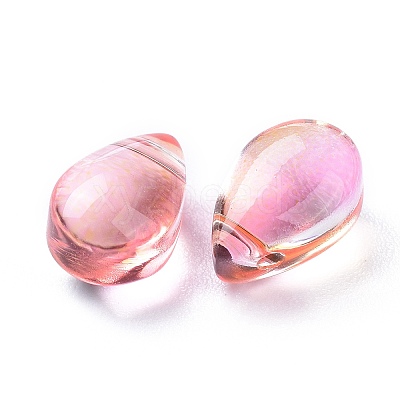 Transparent Glass Beads X-GGLA-M004-05A-10-1