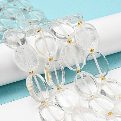 Natural Quartz Crystal Beads Strands G-G072-C03-01-1