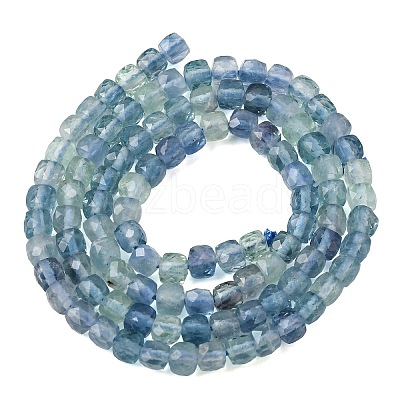 Natural Blue Fluorite Beads Strands GG-CBA0C5B-A05-1