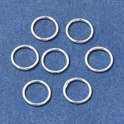Brass Closed Jump Rings KK-CBA1A60-06B-S-1