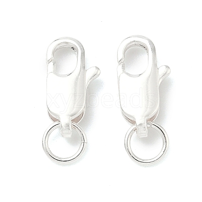 Brass Lobster Claw Clasps KK-H532-18S-1