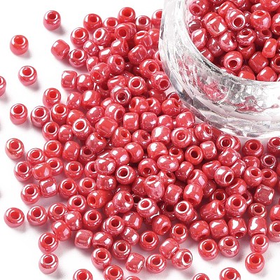 6/0 Glass Seed Beads SEED-US0003-4mm-125B-1