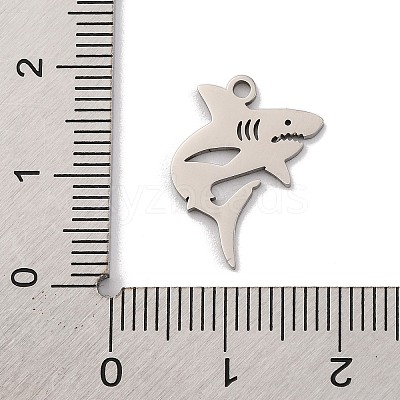 Non-Tarnish 201 Stainless Steel Pendants STAS-U016-08P-02-1