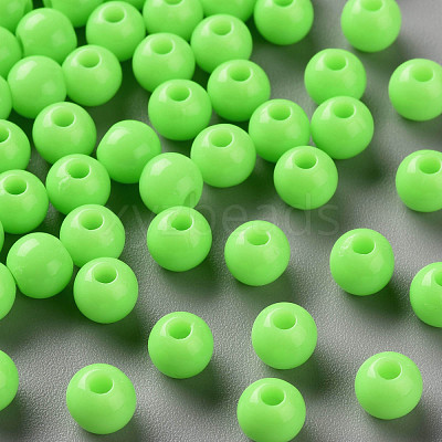 Opaque Acrylic Beads MACR-S370-C6mm-A30-1