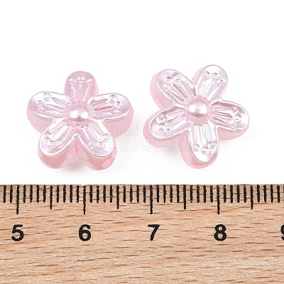 Imitation Pearl Acrylic Beads AC-CBAAA05-07A-1