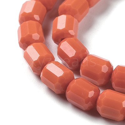 Opaque Glass Beads Strands GLAA-G112-03O-1