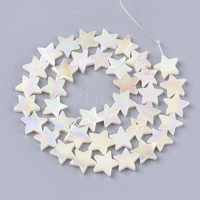 Freshwater Shell Beads Strands X-SHEL-N026-07B-1