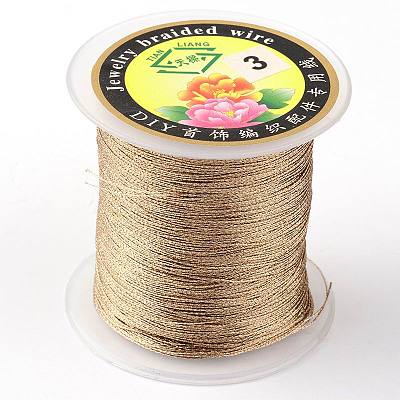 Round Metallic Thread MCOR-L001-0.4mm-15-1