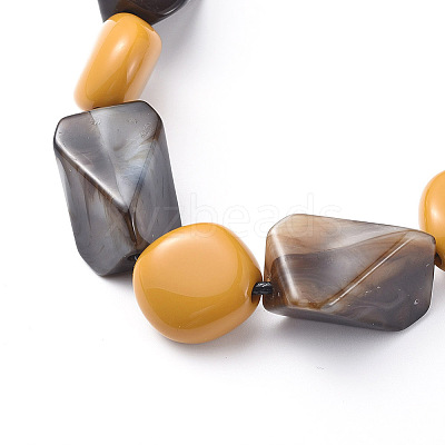 Adjustable Bib Necklaces NJEW-JN02547-03-1