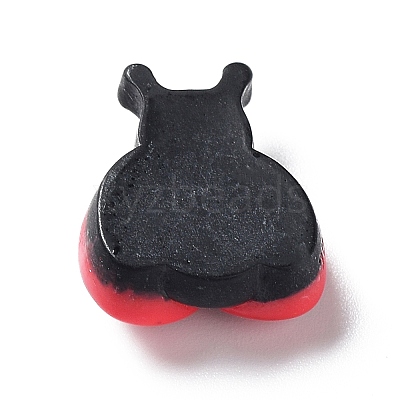 Opaque Resin Cute Insect Cabochons RESI-Q217-01A-1
