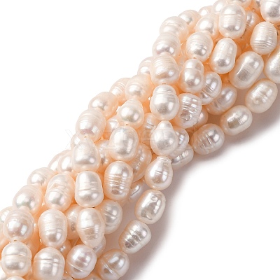 Natural Cultured Freshwater Pearl Beads Strands PEAR-L001-A-20-1
