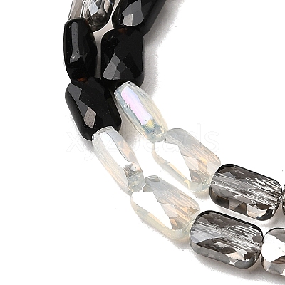 Electroplate Glass Beads Strands EGLA-D300-05-02-1