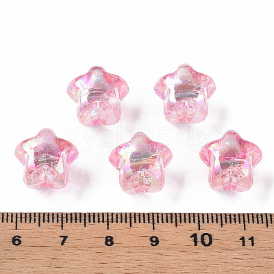 1-Hole Transparent Acrylic Buttons MACR-S373-129-C05-1