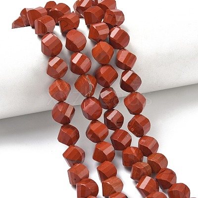 Natural Red Jasper Beads Strands G-C267-B22-1